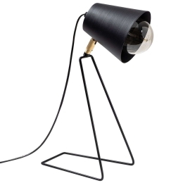 Φωτιστικό Επιτραπέζιο Sivani 521SHN2230 15x25x40cm 1xE27 40W Black-Gold Opviq