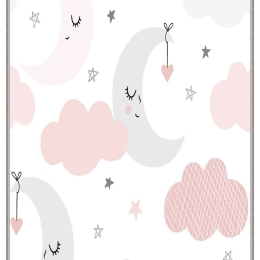Χαλί Hmnt184 559HFT1652 White-Multi Conceptum Hypnose 140X220 cm