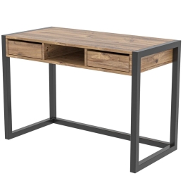 Γραφείο Ogene 854KLN1504 105x55x77cm Walnut-Black