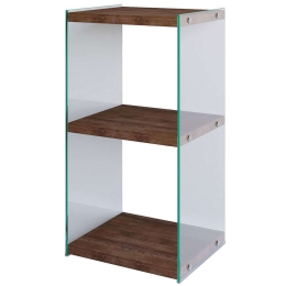 Ραφιέρα Δαπέδου 552NOS1301 40x35x80cm Walnut