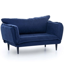 Καναπές - Κρεβάτι Διθέσιος Vino 859FTN1374 150x60x85cm Navy Blue