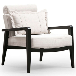 Πολυθρόνα Apollo 859FTN1741 77x84x90cm Cream-Black