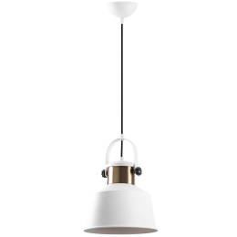 Φωτιστικό Οροφής Dodo 584TTM1115 26x26x136cm E27 40W White-Gold Opviq