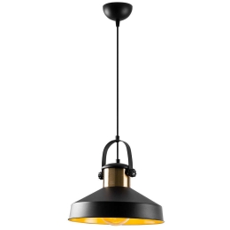 Φωτιστικό Οροφής Dodo 584TTM1119 35x35x134cm 1xE27 40W Black-Gold Opviq