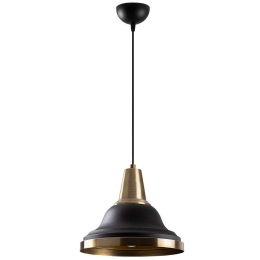 Φωτιστικό Οροφής Dodo 584TTM1120 30x30x131cm E27 40W Black-Gold Opviq