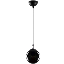Φωτιστικό Οροφής Efe 584TTM1170 15x15x110cm 1xE27 40W Black-Fume Opviq