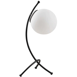 Φωτιστικό Επιτραπέζιο Yay 584TTM1718 23x18x43cm 1xE27 40W White-Black Opviq