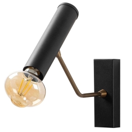Φωτιστικό Τοίχου - Απλίκα Dolma 584TTM1907 5x28x33cm 1xE27 40W Black Opviq