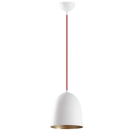 Φωτιστικό Οροφής Tattoo 584TTM1262 20x20x125cm 1xE27 40W White-Red Opviq