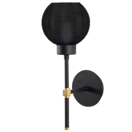 Φωτιστικό Τοίχου - Απλίκα Swing 584TTM1915 20x20x40cm 1xE27 40W Black Opviq