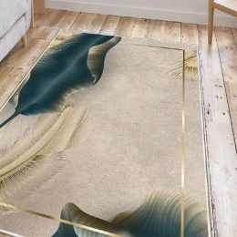 Χαλί ELS2435 Beige-Petrol Conceptum Hypnose 180X280cm