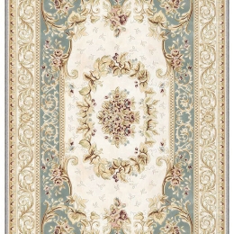 Χαλί Eexfab588 368HFT2848 Beige-Petrol Conceptum Hypnose 80X200cm