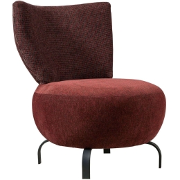 Πολυθρόνα Loly 867UNQ1066 64x74x84cm Claret Red