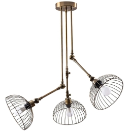 Φωτιστικό Οροφής Beybisi 584TTM1444 93x93x100cm 3xE27 40W Gold Opviq
