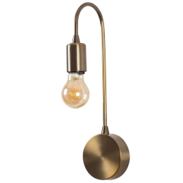 Φωτιστικό Τοίχου - Απλίκα Baston 584TTM1963 10x14x38cm 1xE27 40W Bronze Opviq