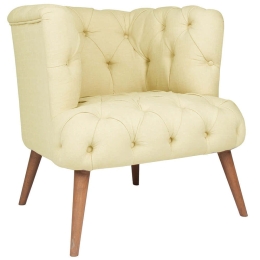 Πολυθρόνα West Monroe 558ZEN1175 75x80x76cm Cream