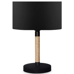 Φωτιστικό Επιτραπέζιο 780SGN1870 Φ24x35cm 1xE27 40W Natural-Black Opviq
