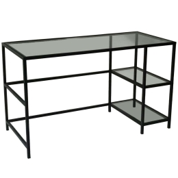 Γραφείο Master 552NOS1703 130x60x75cm Black