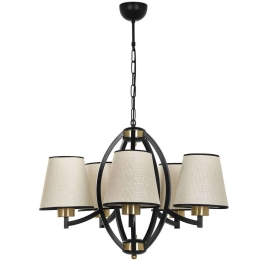 Φωτιστικό Οροφής Paul 534LUN3299 Φ60x80cm 5xE27 40W Multi Opviq
