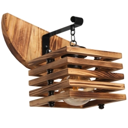 Φωτιστικό Τοίχου - Απλίκα Derin 534LUN3847 15x25cm 1xE27 40W Natural Opviq