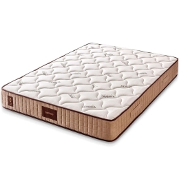 Στρώμα Bamboo 480NRN1102 90x200cm Multi Spring White-Beige Μονό