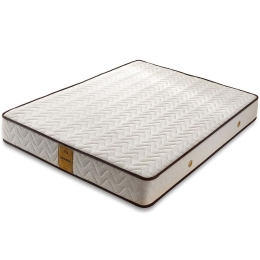 Στρώμα Visco Exclusive Luxury 480NRN1177 150x200cm Memory Foam/Pocket Spring White-Brown Διπλό