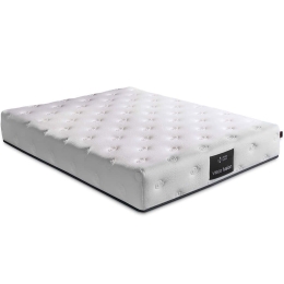 Στρώμα Visco Fusion Luxury 480NRN1188 160x200cm Memory Foam/Pocket Spring White Υπέρδιπλo