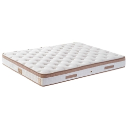 Στρώμα Latte 480NRN1228 150x200cm Multi Spring White-Brown Διπλό