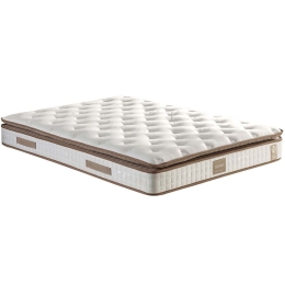 Στρώμα Queen 480NRN1268 150x200cm Multi Spring White-Brown Διπλό