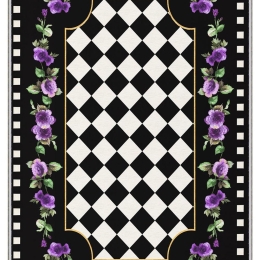 Χαλί Hmnt721 474HFT2806 Black-Multi Conceptum Hypnose 160X230cm