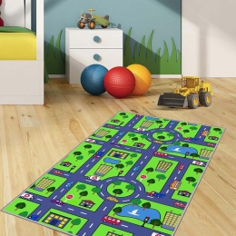 Χαλί Hmnt458 477HFT1128 Green-Multi Conceptum Hypnose 60X100