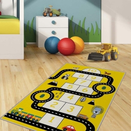 Χαλί Hmnt472 477HFT1314 Yellow-Multi Conceptum Hypnose 80X150cm