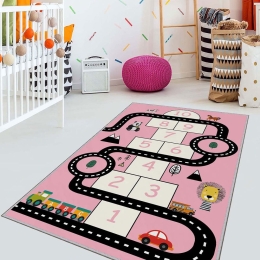 Χαλί Hmnt473 477HFT1325 Pink-Multi Conceptum Hypnose 60X100