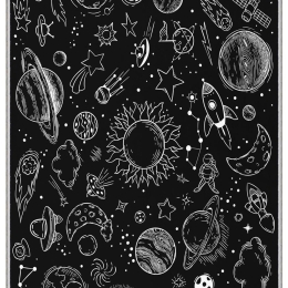 Χαλί Hmnt488 477HFT1533 Black-White Conceptum Hypnose 180X280cm