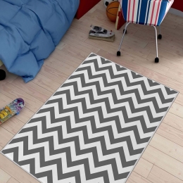Χαλί Hmnt498 477HFT1652 Grey-White Conceptum Hypnose 50X80