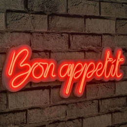 Διακοσμητικό Φωτιστικό Τοίχου Bon Appetit 395NGR1822 60x18cm Led 16,6W Red Wallity