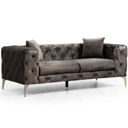 Καναπές Διθέσιος Como 859FTN2032 197x90x70cm Anthracite