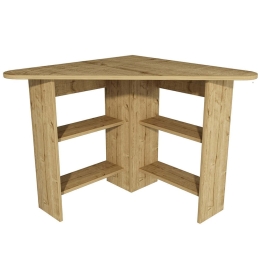 Γραφείο Γωνιακό Corner 550ARN2215 80x80x73,8cm Oak