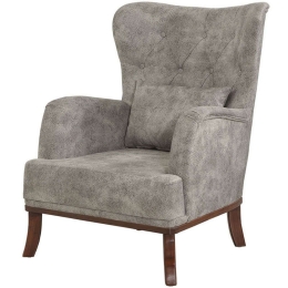 Πολυθρόνα - Μπερζέρα Marta 867UNQ1514 78x80x96cm Grey