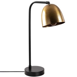 Φωτιστικό Επιτραπέζιο Tattoo 584TTM1728 16x30x52cm 1xE27 40W Black-Gold Opviq