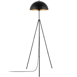 Φωτιστικό Δαπέδου Can 521SHN1533 50x50x170cm E27 40W Black Opviq