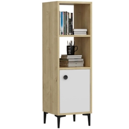 Ραφιέρα Δαπέδου Alone 475OLV1604 38,6x35x115cm Oak-White
