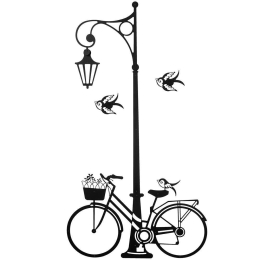 Κρεμάστρα Τοίχου Hayat 494PYT1122 117x4x211cm Black Wallity Metal