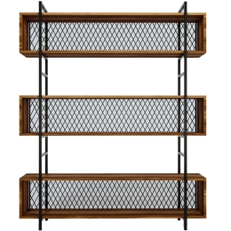 Ραφιέρα Δαπέδου Isil 285LCV1178 140x34x180cm Walnut