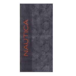 Πετσέτα Θαλάσσης Nau Consilio Grey Nef-Nef Θαλάσσης 80x160cm 100% Βαμβάκι
