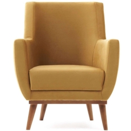 Πολυθρόνα Gonca 825BLC2345 74x75x80cm Gold