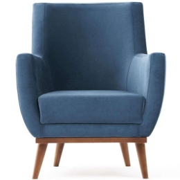 Πολυθρόνα Gonca 825BLC2346 74x75x80cm Blue