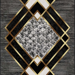 Χαλί CRPT-139 Black-Gold Conceptum Hypnose 160X230cm