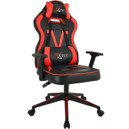 Καρέκλα Γραφείου Gaming XFly Vendetta 928STX1101 62x46x120cm Black-Red