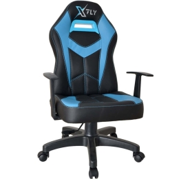 Καρέκλα Γραφείου Gaming XFly Machete 928STX1111 60x43x113cm Black-Blue